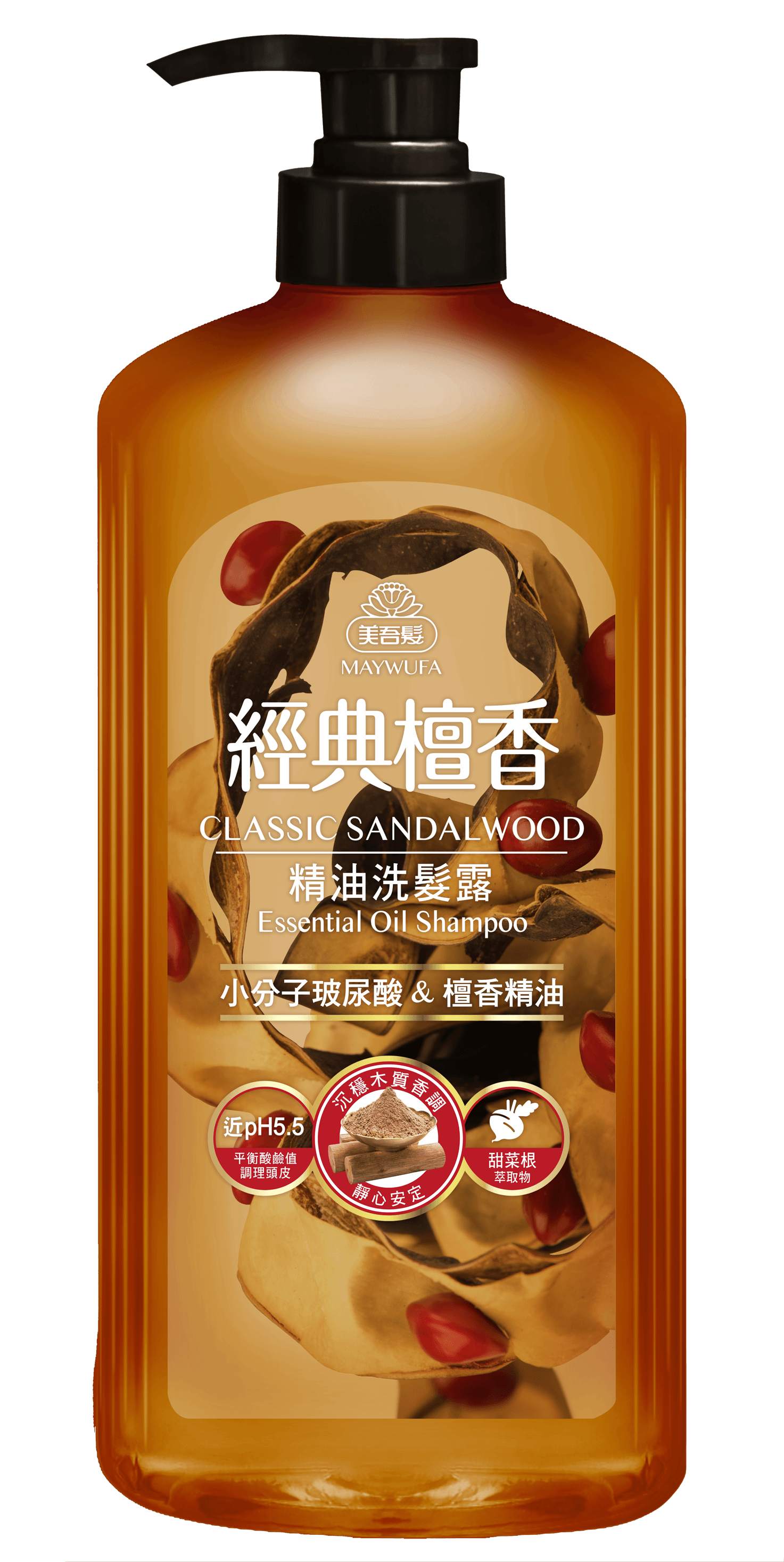 經典檀香精油洗髮露700ml