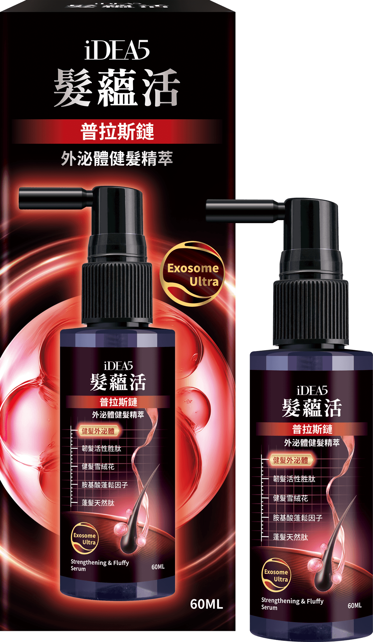 普拉斯鏈外泌體健髮精萃60ml